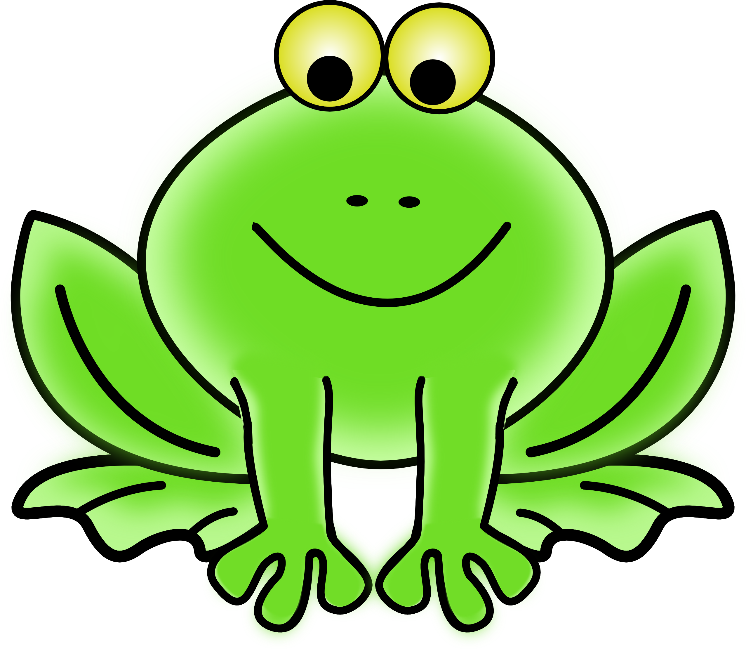 Cute Frog Clip Art - Vergilis Clipart