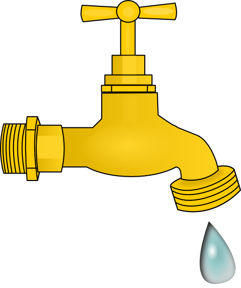 Running Tap Water Clipart