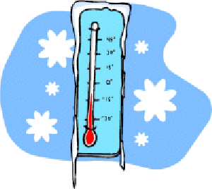 Weather thermometer clipart