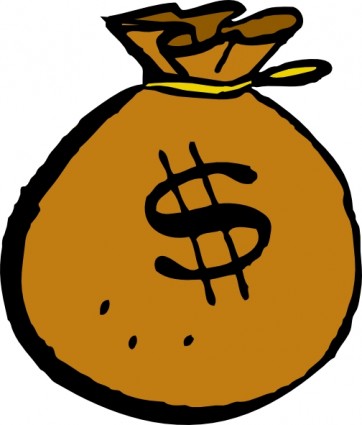 Money Bags clip art Vector clip art - Free vector for free download