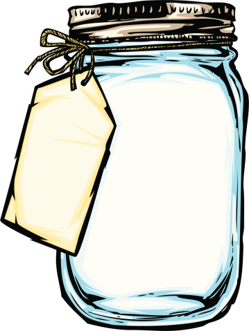 Clip Art Mason Jar - Tumundografico