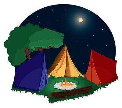 Camping Clip Art, Camping - Vergilis Clipart