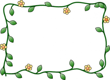 Line Of Flowers Clipart - Free Clipart Images