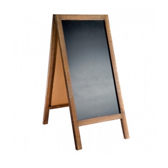 Blackboard - Timber Natural Large - Hire Society