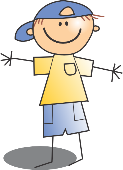 A boy clip art