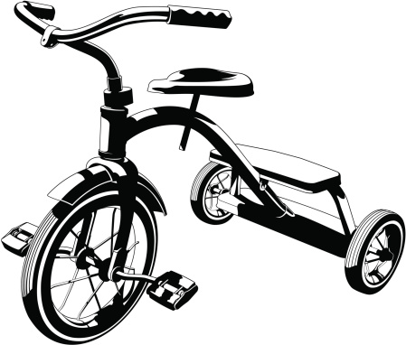 Tricycle Clip Art, Vector Images & Illustrations