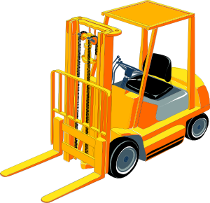 Forklift Clip Art - vector clip art online, royalty ...