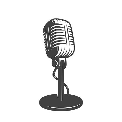 Microphone Clip Art, Vector Images & Illustrations