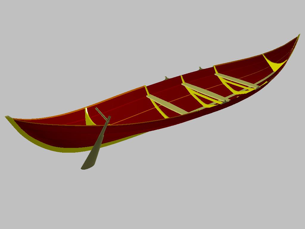 Row Boat 3d Model Free Download - ClipArt Best