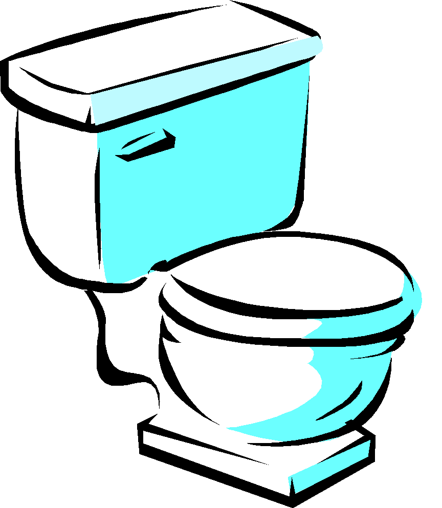 Toilet and sink clipart