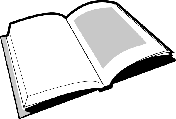 Book clipart cartoon