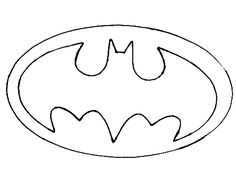 Batman Logo Template