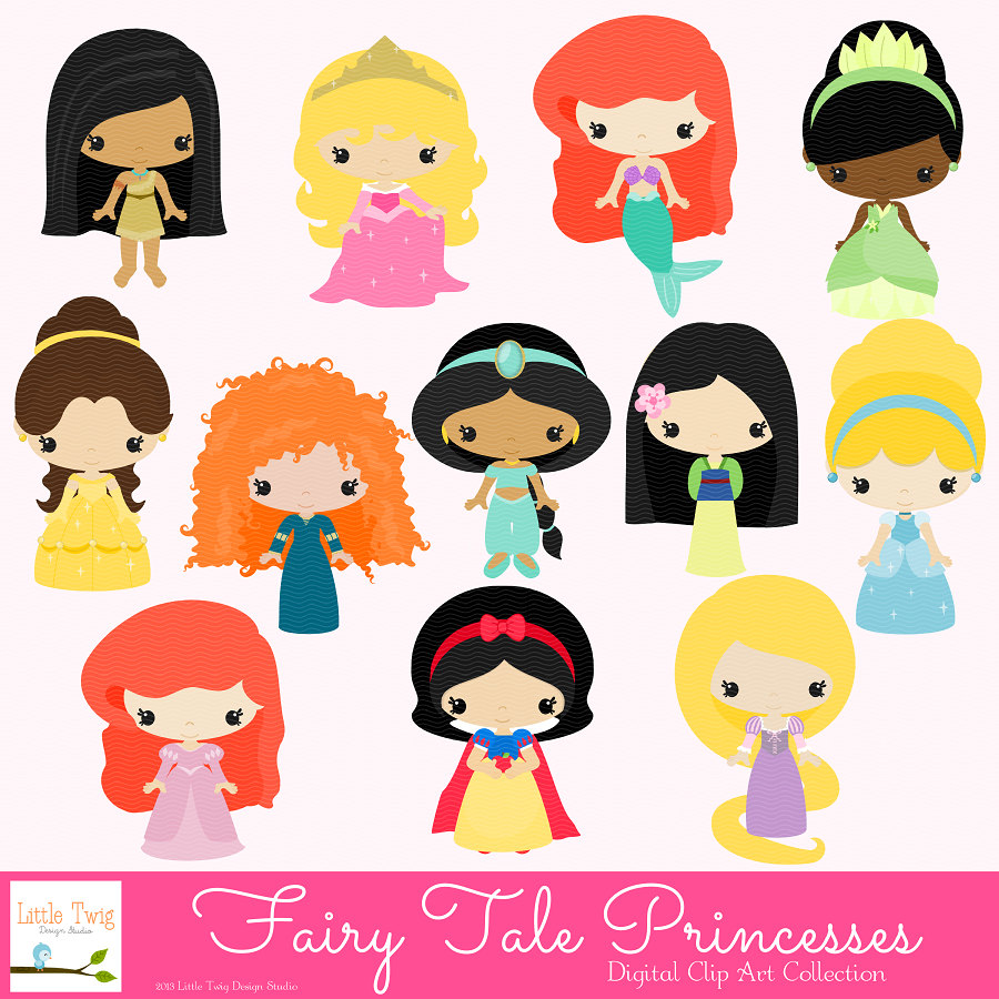 Free clipart disney princess