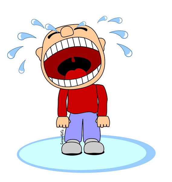 shouting man clipart image