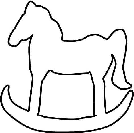 Best Photos of Free Horse Templates - Horse Outline Template ...