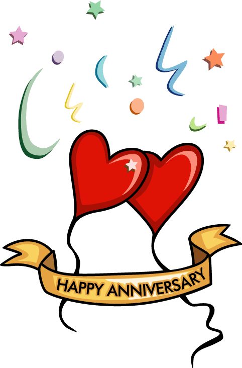 Happy work anniversary clip art free