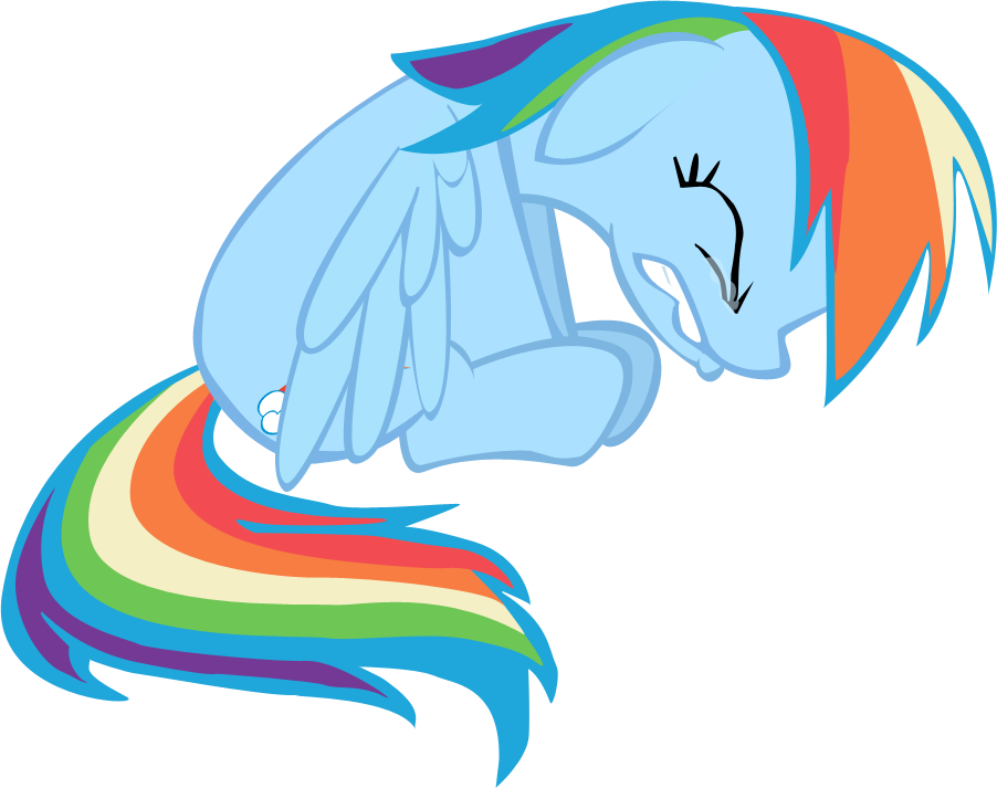 Rainbowdash Cry - ClipArt Best