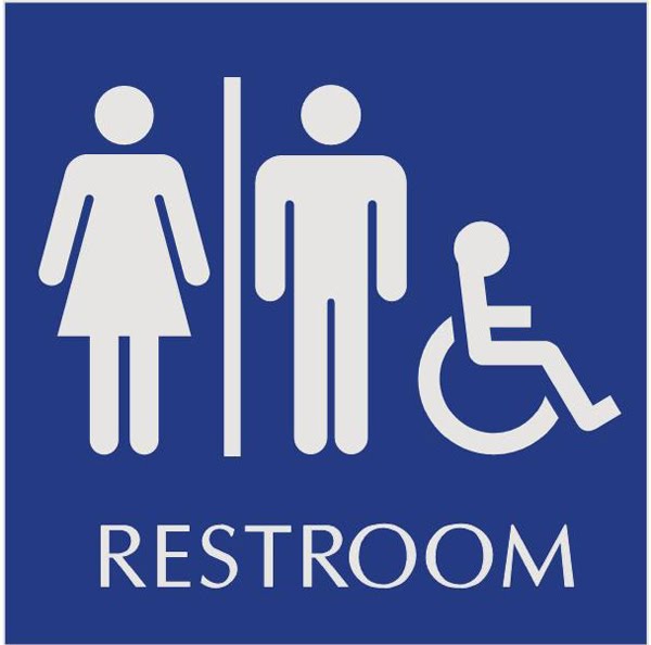 BATHROOM SIGN MAN | Bathroom Design