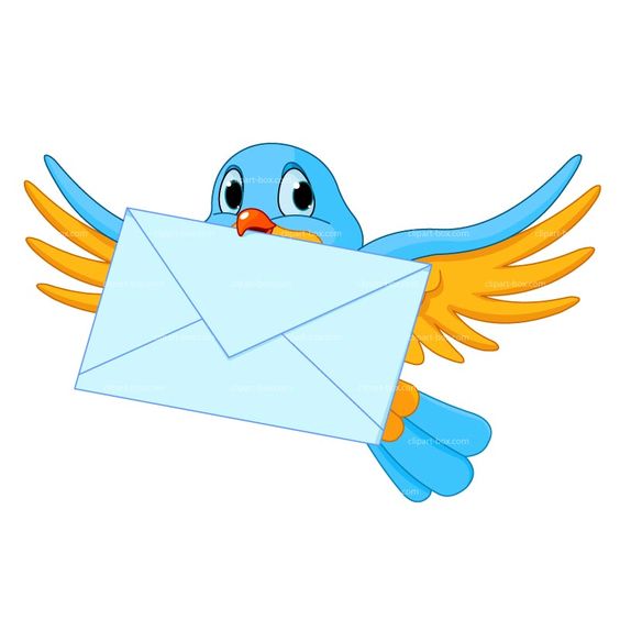 Bird Clipart | CLIPART BIRD CARTOON WITH LETTER | Royalty free ...