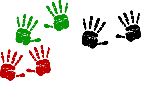 Handprints Clipart | Free Download Clip Art | Free Clip Art | on ...