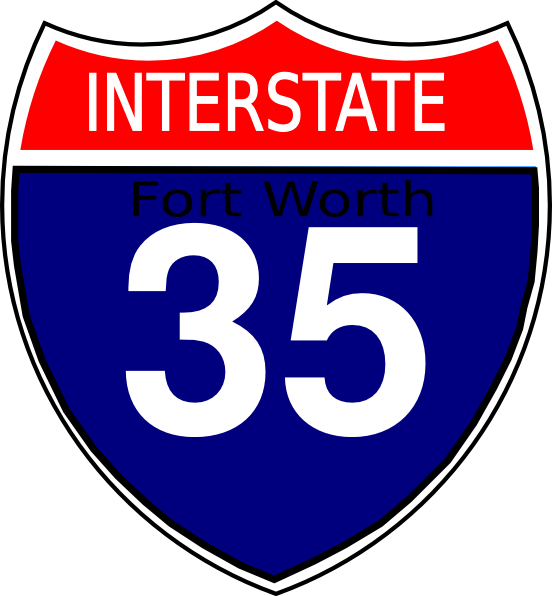 I-35 Sign Clip Art - vector clip art online, royalty ...