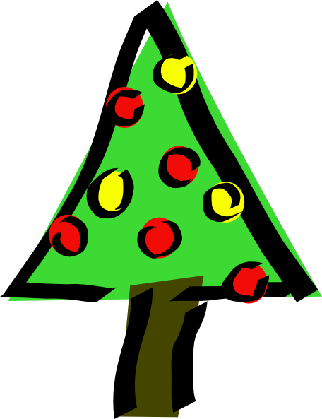 Christmas Tree Clip Art Free