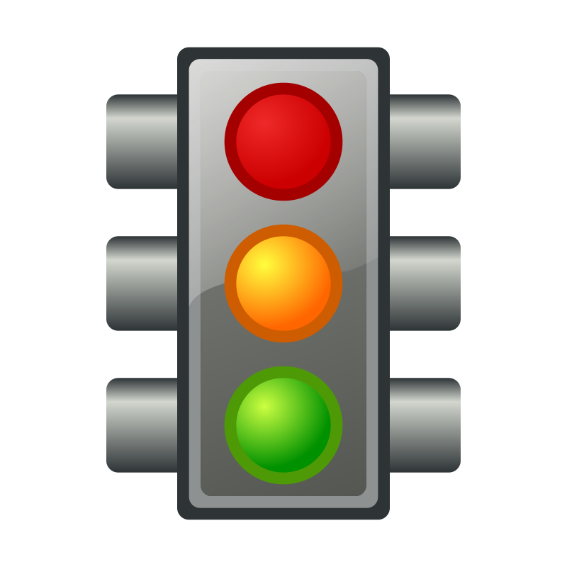 Stop light image traffic light clipart black and white image #27082