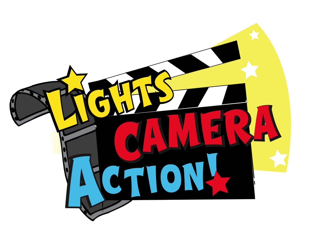 Camera lights clipart