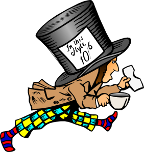 Mad hatter clipart