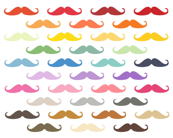 Moustache Clipart - Free Clipart Images