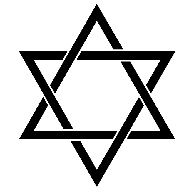 STAR OF DAVID VECTOR SIGN - Download at Vectorportal