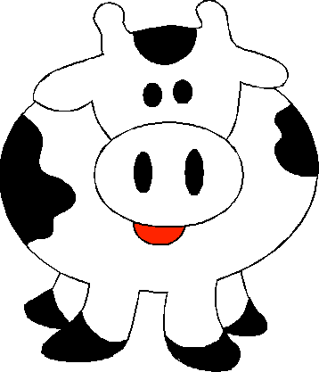 Animated Cow Pictures