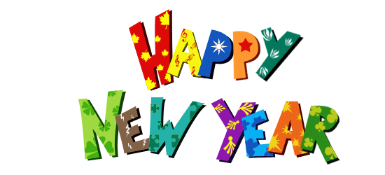 Happy new year clipart