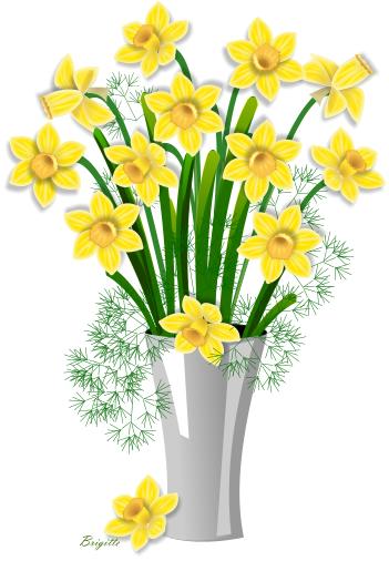 Daffodil Clipart - Tumundografico