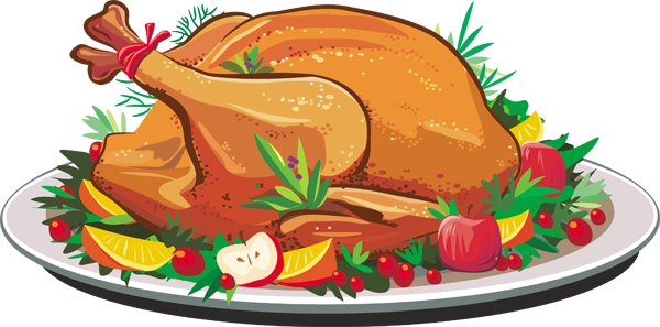 Cooked Turkey Clipart