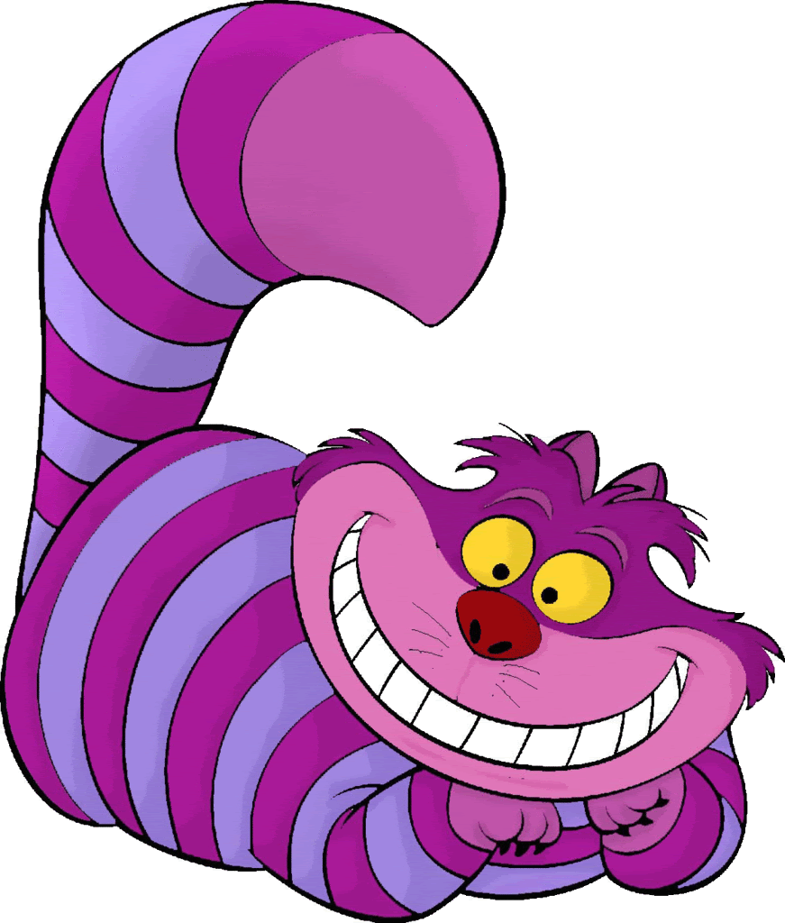 Free Printable Cheshire Cat Smile
