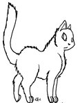 Free Cat Lineart