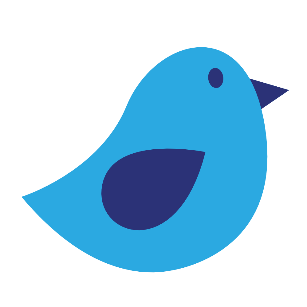 Clip Art: Colorful Animal Bird Twitter Animal ...