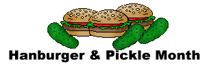 Hamburger Clip Art - Hamburger and Pickle Clip Art - Free ...