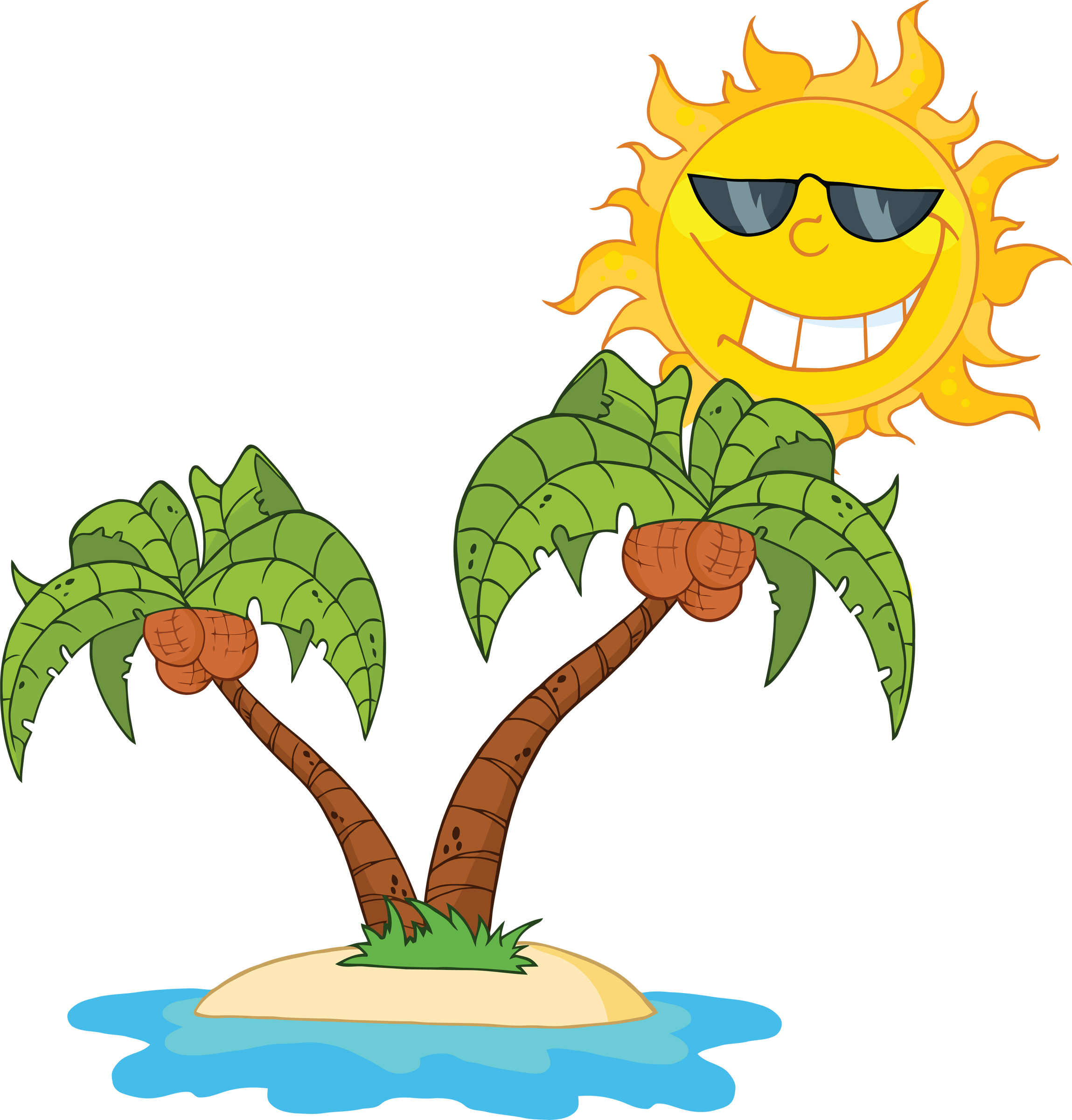 Cartoon Island - ClipArt Best