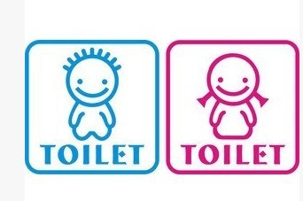 Boy &amp; Girl Toilet Signs Promotion-Shop for Promotional Boy ...