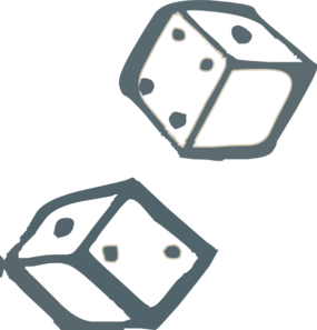 Blank dice clip art clipart image - dbclipart.com