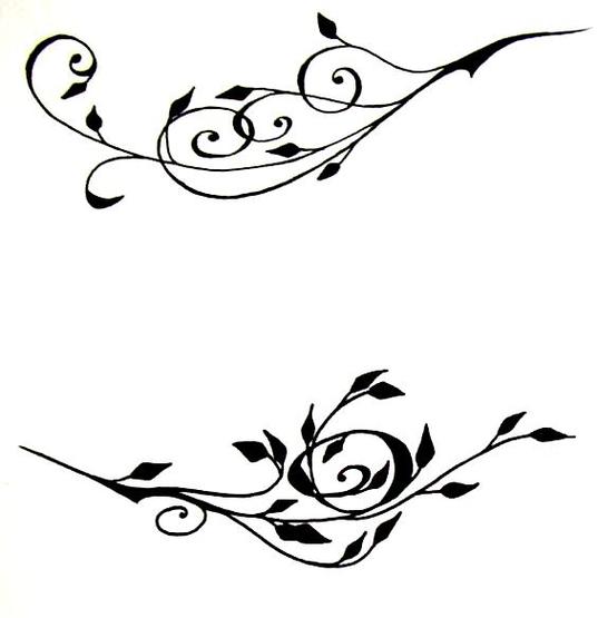 Flower Vine Drawings Clipart - Free to use Clip Art Resource