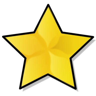 Star clipart, Gold stars and Gold