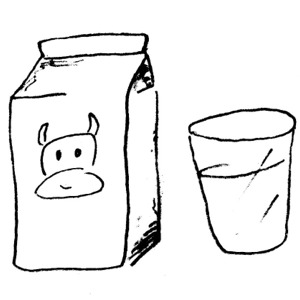 Clip Art Milk - Tumundografico