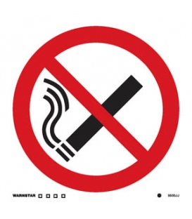 Prohibition Signs (Photoluminescent, rigid PVC) No smoking symbol ...