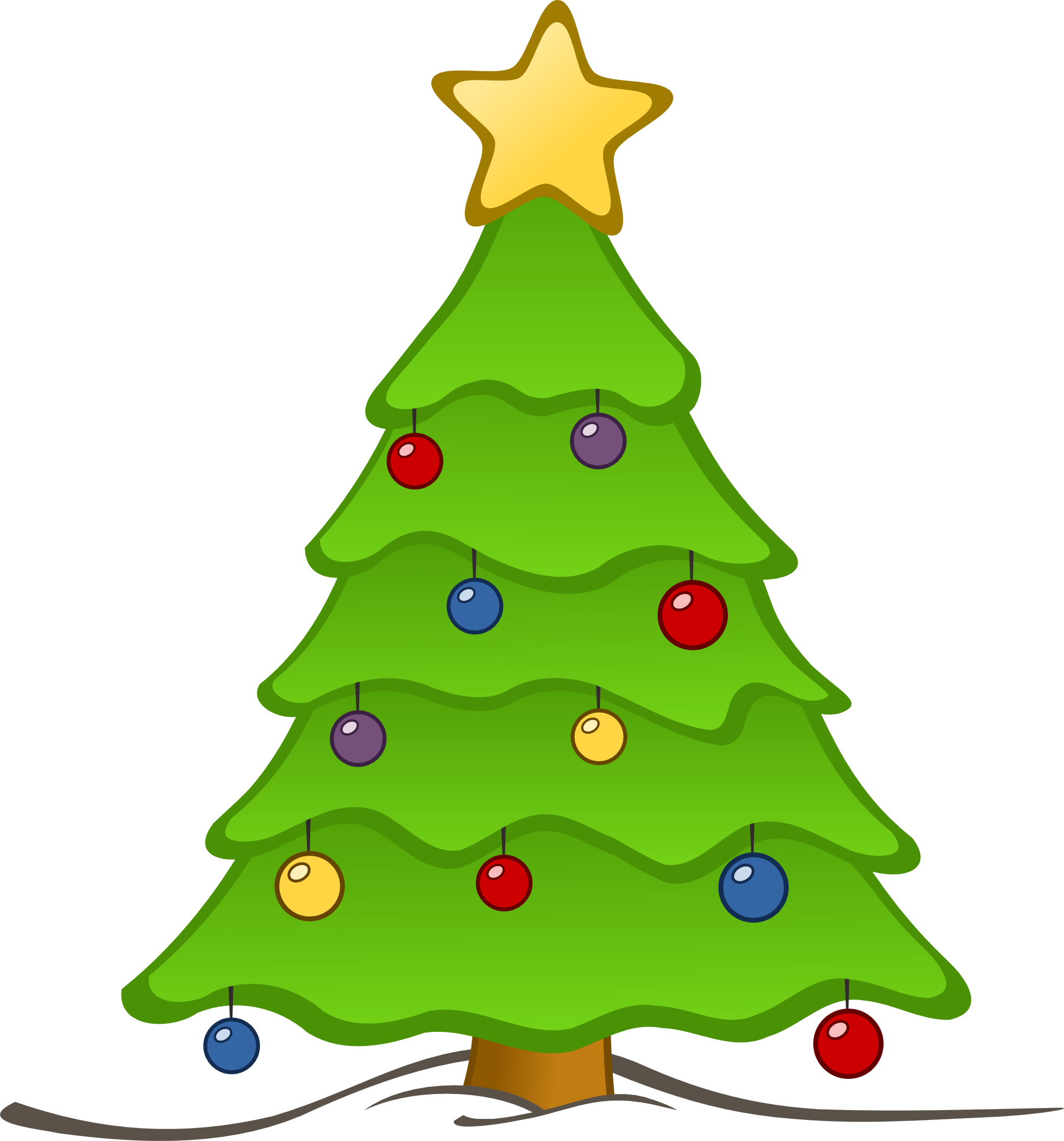 Clipart xmas trees - ClipartFox