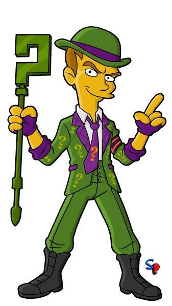 Springfield Punx: Batman; Arkham City - The Riddler