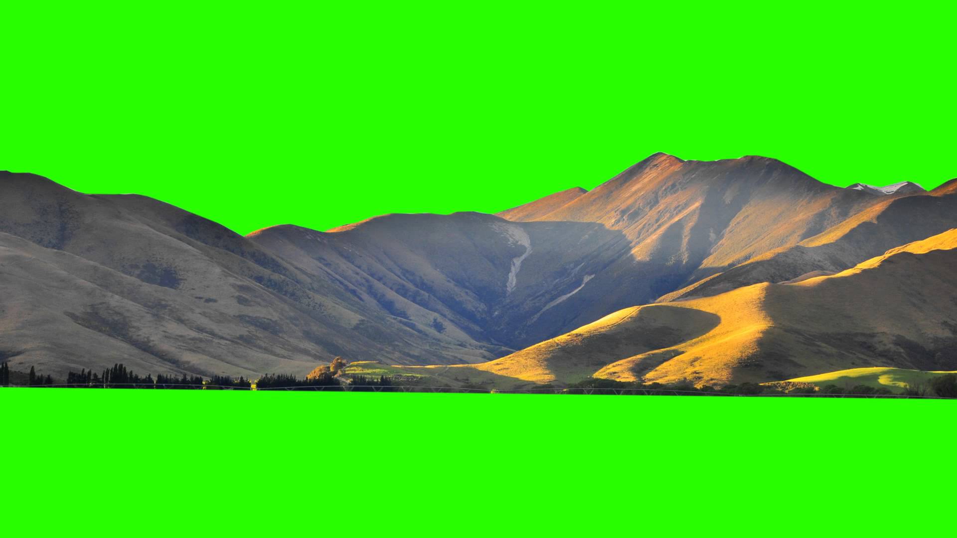 Зеленые горы фон