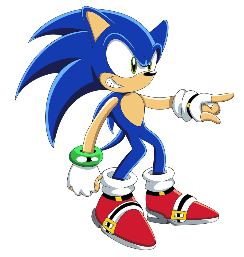 Sonic- Sonic X style by Rapid-the-Hedgehog on DeviantArt